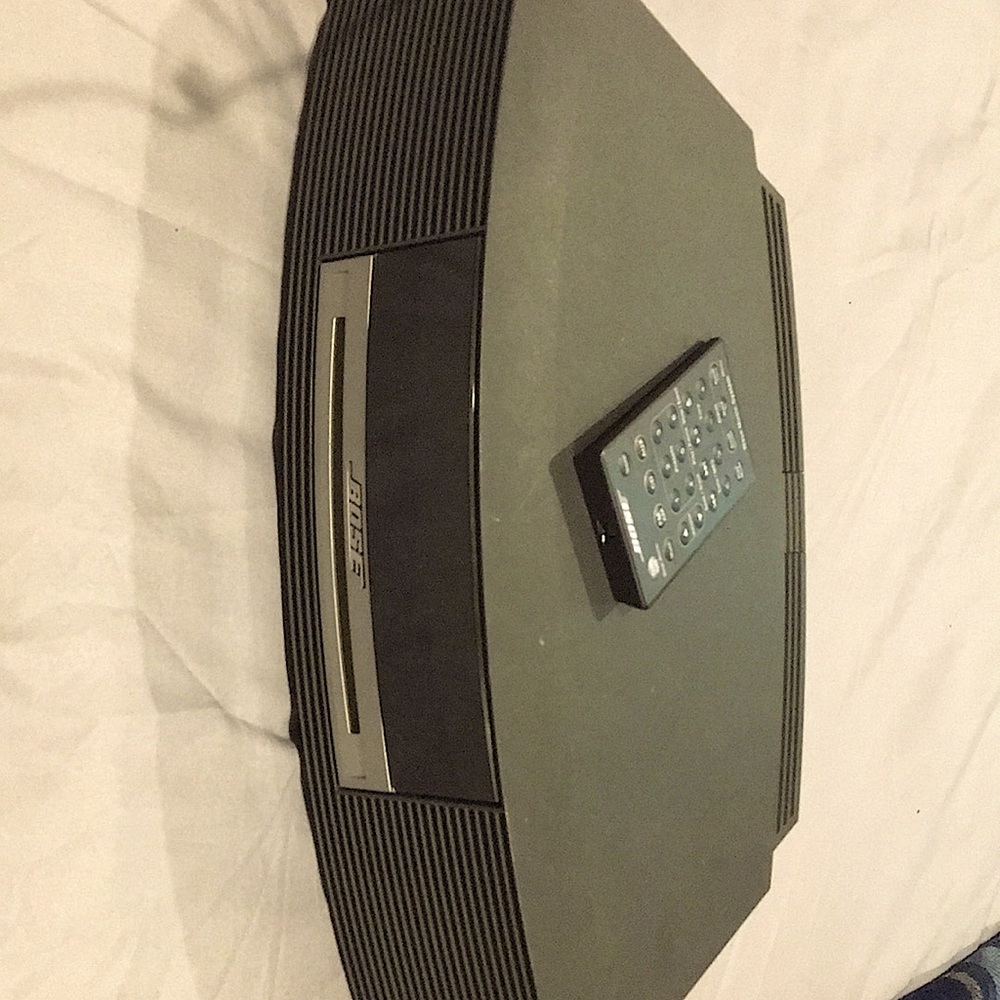 Bose Wave Music System (Black/grey) cd, am/fm radio, alarm, mp3, ⏰ with remote